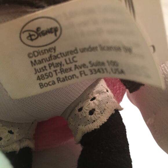 Disney Minnie Mouse Pink Dress Plush Soft Toy Doll Cuddly Fuzzy 10" Collectible - Picture 4 of 6